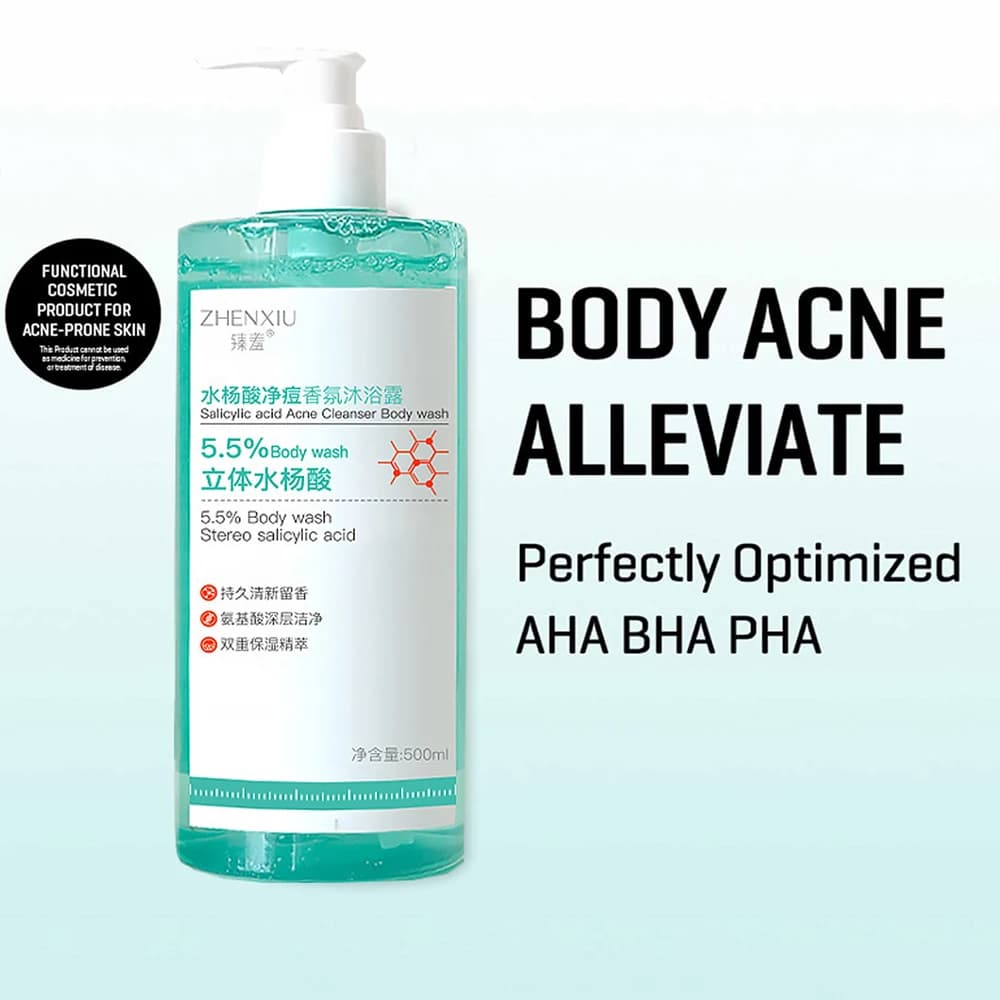 Salicylic Acid Body Wash for Acne