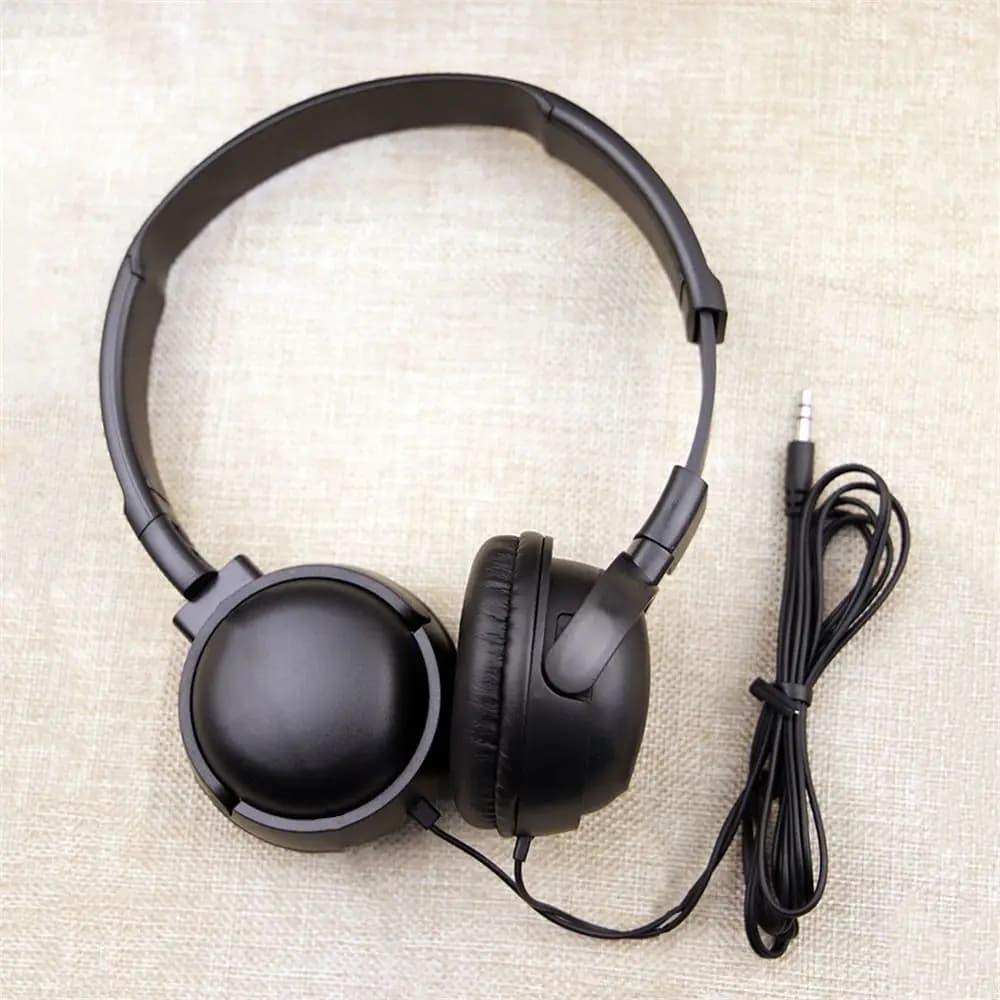 Over-Ear Stereo Headphones with 3.5mm Jack