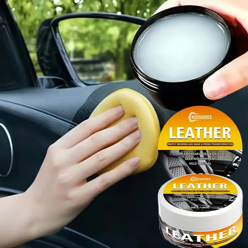 Car interior polishing cleaner, car interior parts cleaning and maintenance kit