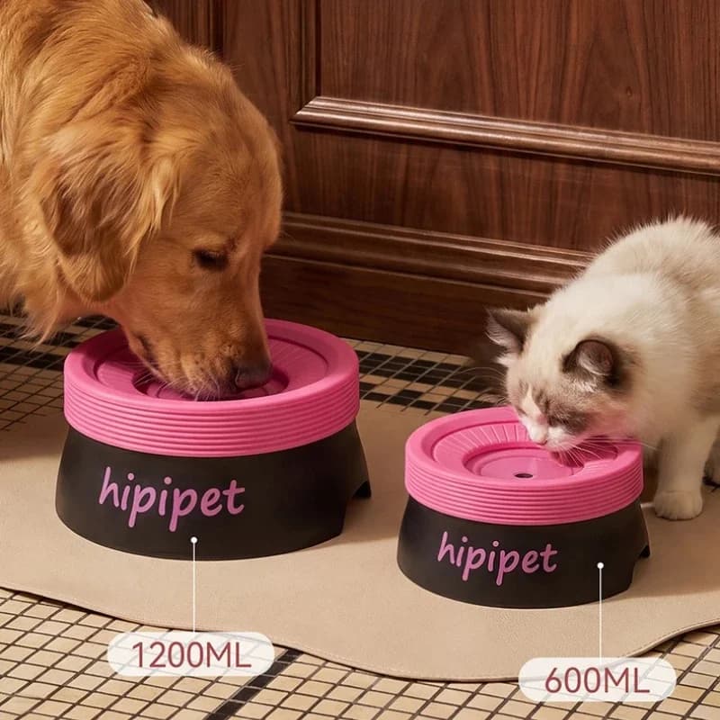 Floating Pet Water Bowl with Gravity Control