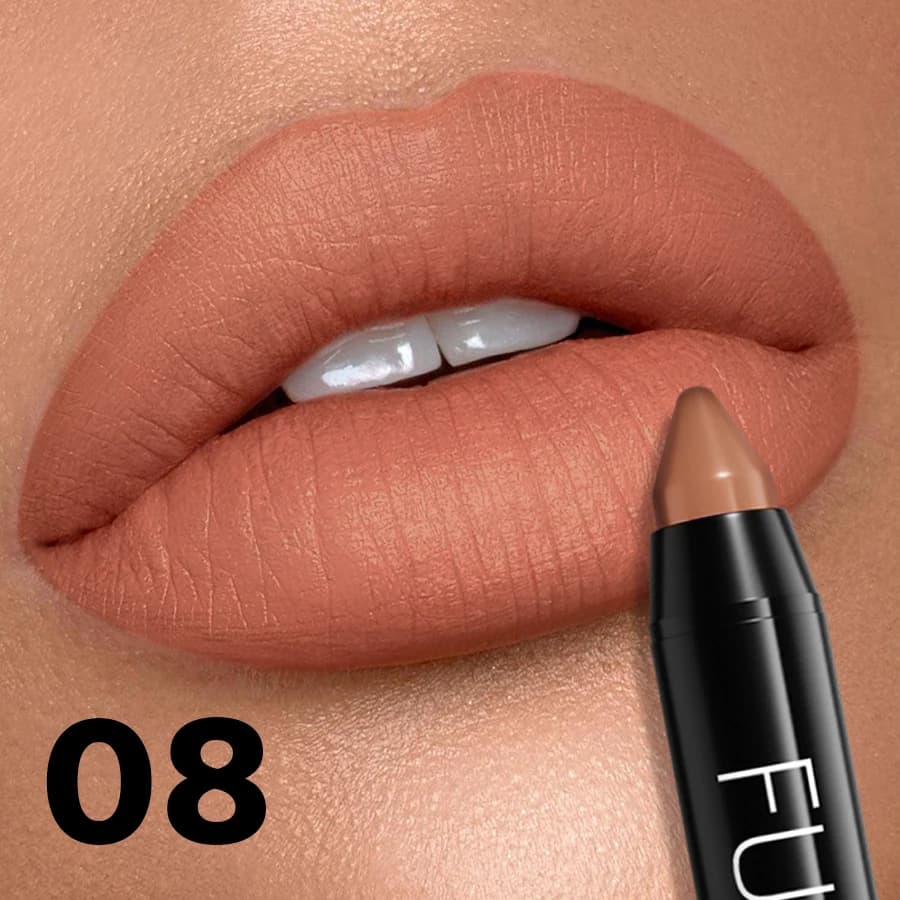 Waterproof Nude Brown Lipliner and Lip Tint