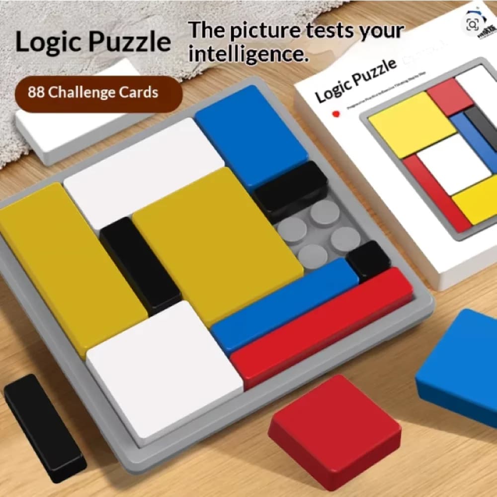 Logic Puzzle Building Block Game