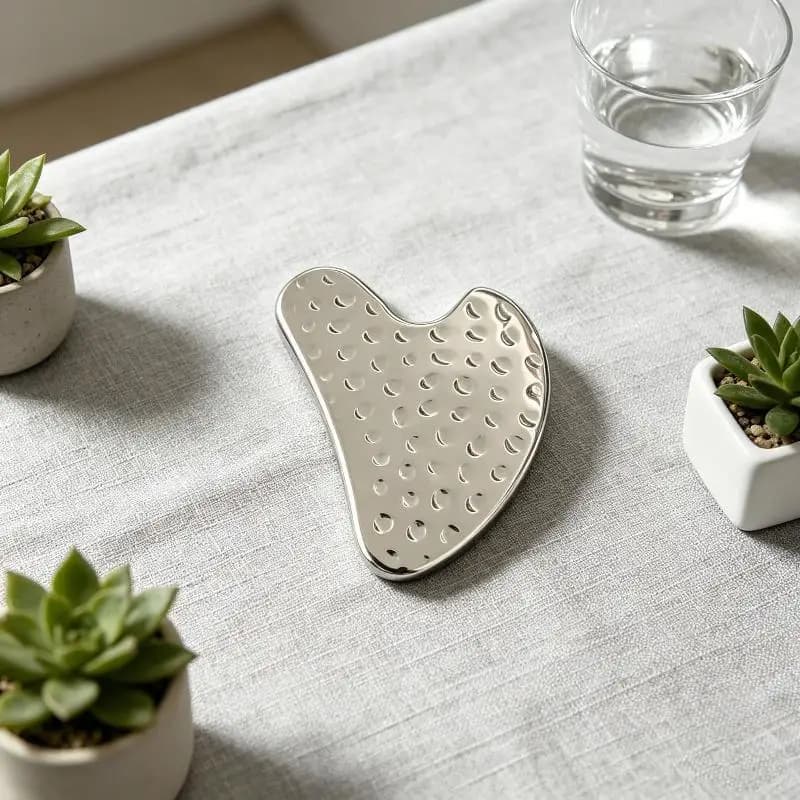 Stainless Steel Honeycomb Gua Sha Scraper