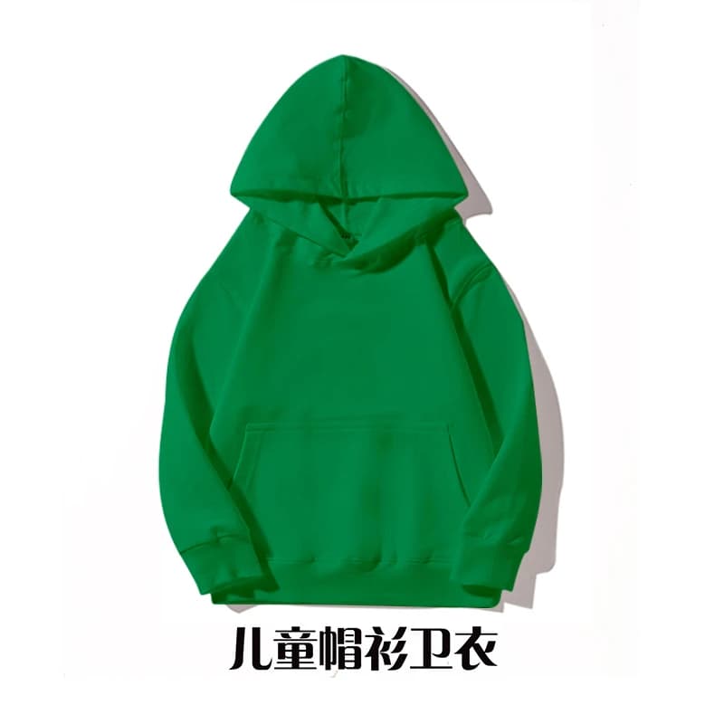 Kids Hoodie Sweatshirt Long Sleeve White