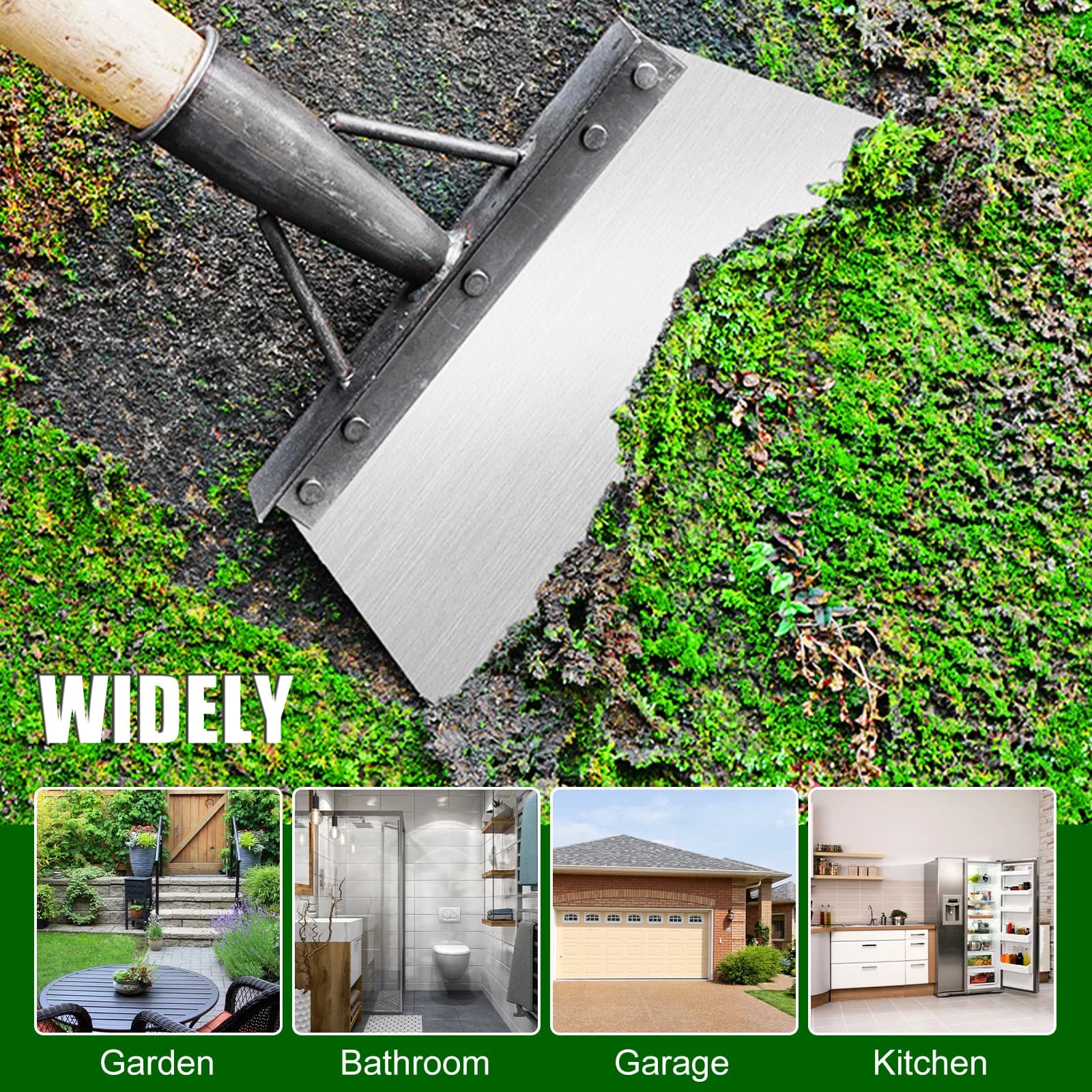 Heavy Duty Garden Shovel with Gloves