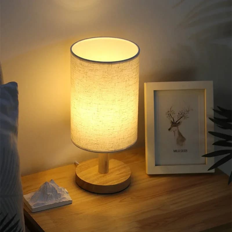 LED Bedside Table Lamp USB Dimmable