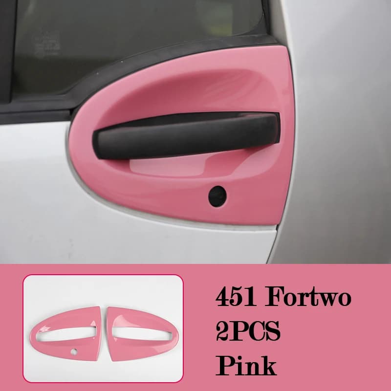 Pink ABS Interior Protective Shell Mercedes Smart 451