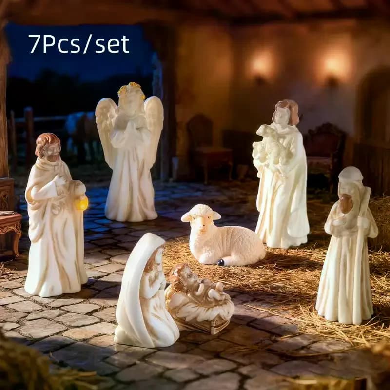 Nativity Scene Figurines Set
