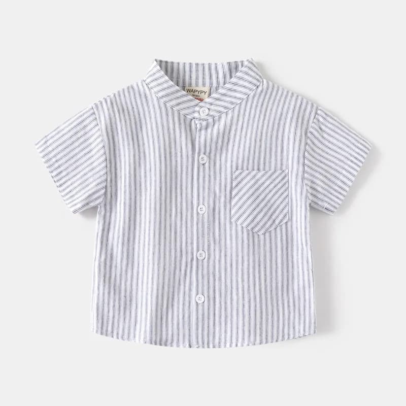 Kids Cotton Short Sleeve Shirt