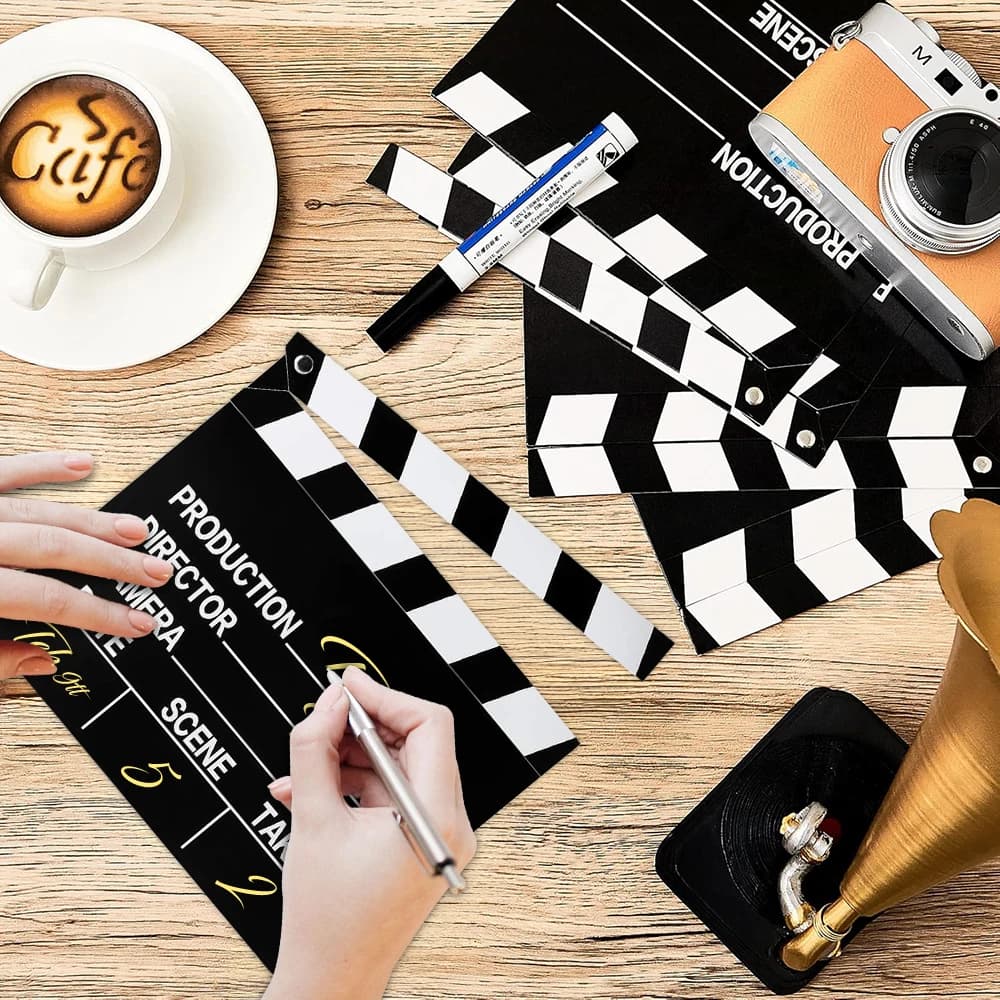 Movie Clapperboard Party Prop