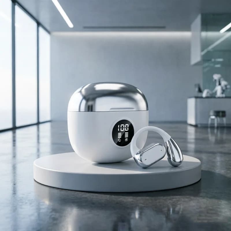 Wireless Earbuds Wireless Headphones Lightweight Bluetooth Earphones Are Designed for Secure Fit During Intense Workout Sessions