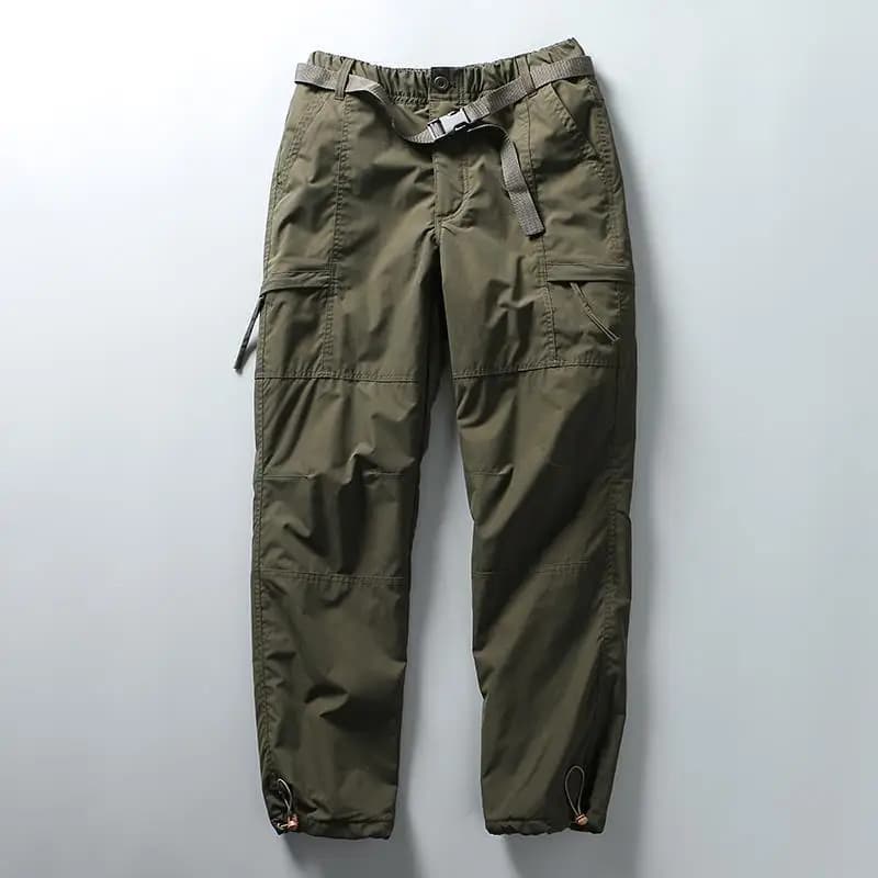 Men's Winter Fleece Lined Outdoor Work Pants