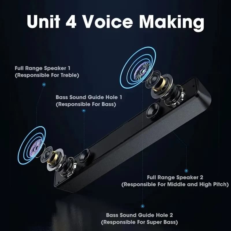 Portable Bluetooth Cylinder Speaker