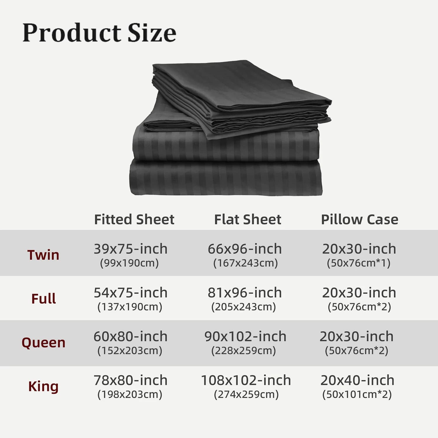 Microfiber Sheet Set with Pillowcases
