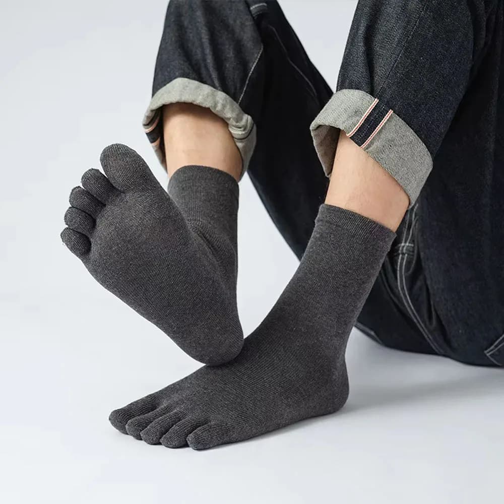 Five Finger Crew Socks