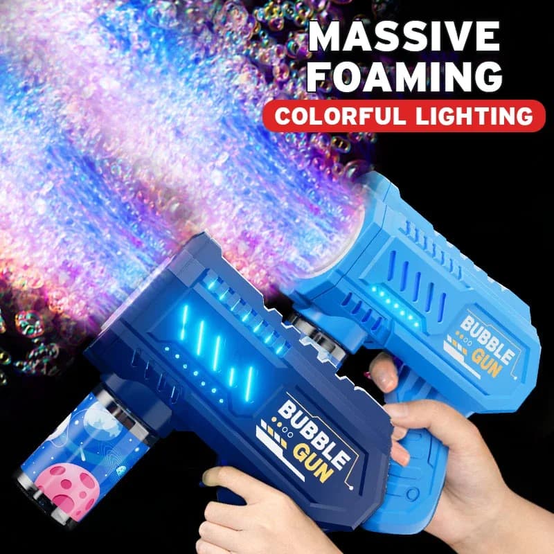 Automatic Bubble Machine Glowing Toy
