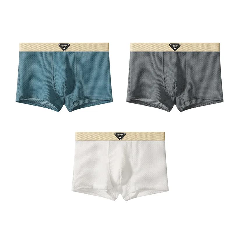 Men's Breathable Boxer Briefs Anatomical Support