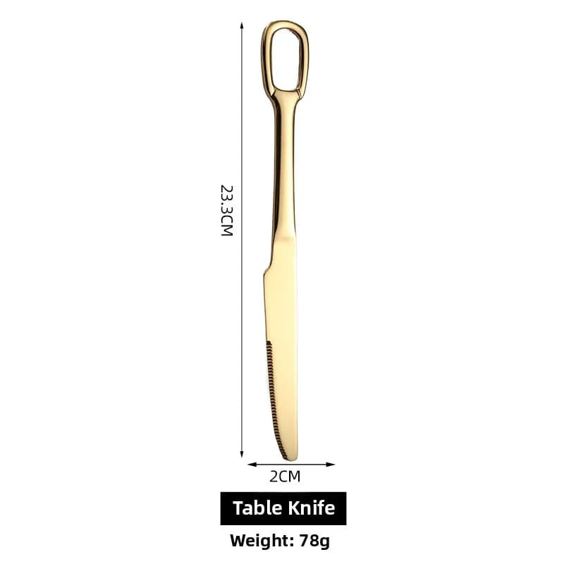 Western Dining Utensils Three-Piece Set
