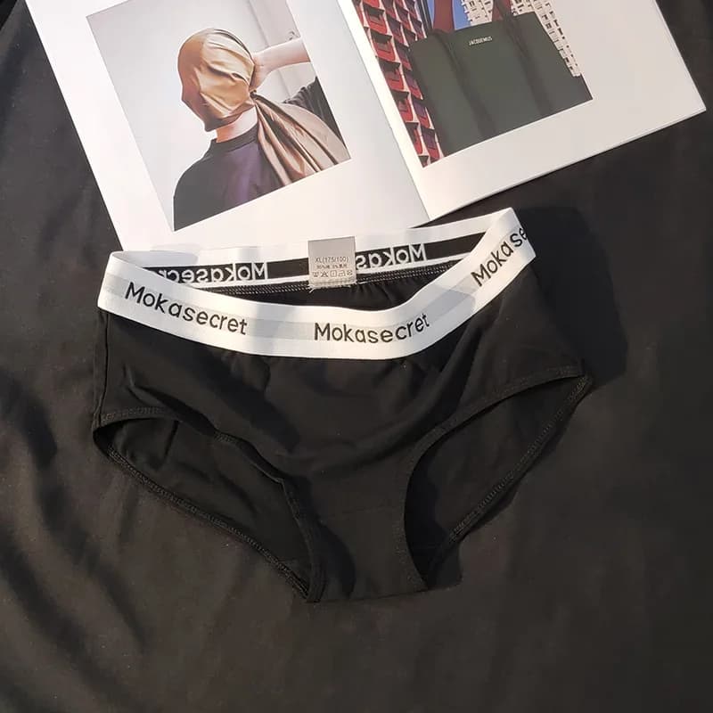 Women's Cotton Briefs Breathable Underwear Plus Size