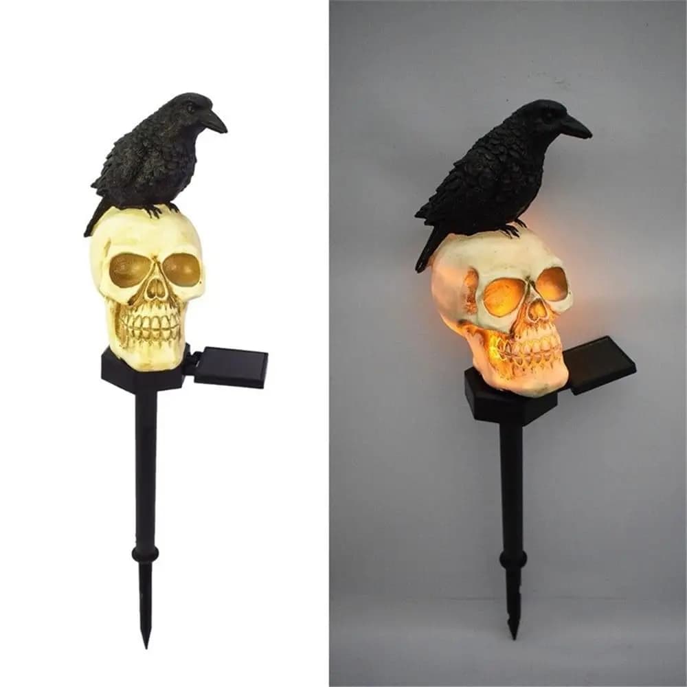 Halloween Skeleton Ghost Outdoor Light Decoration