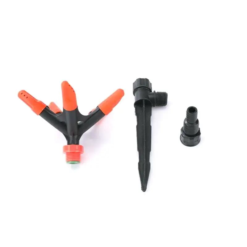 Garden 360 Degrees Rotary Water Sprinkler Automatic Lawn Irrigation for Plants Vegetable Field Easy Use