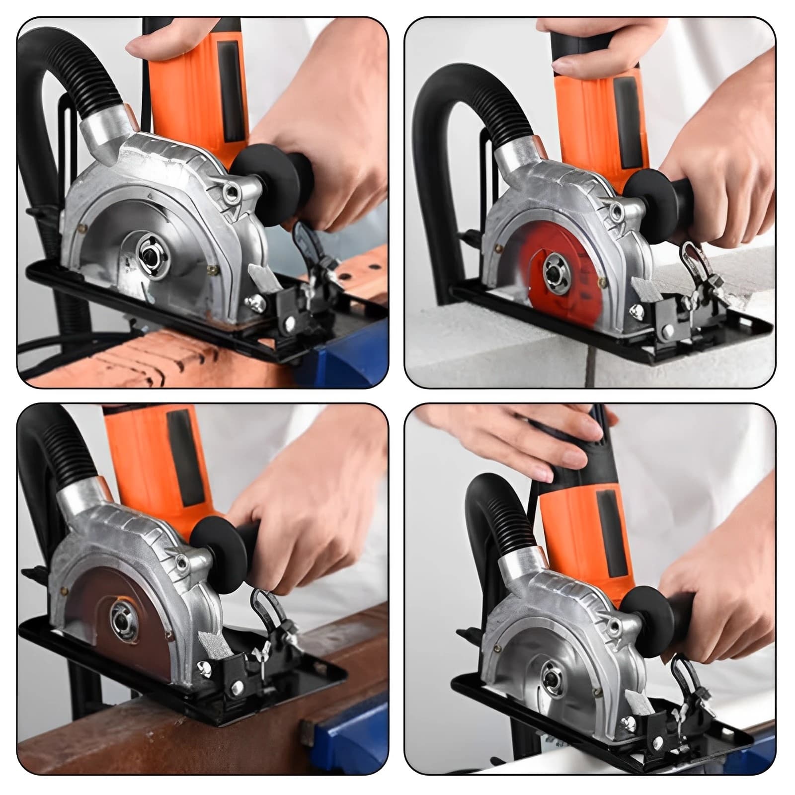Angle Grinder Stand with Dust Collection Kit