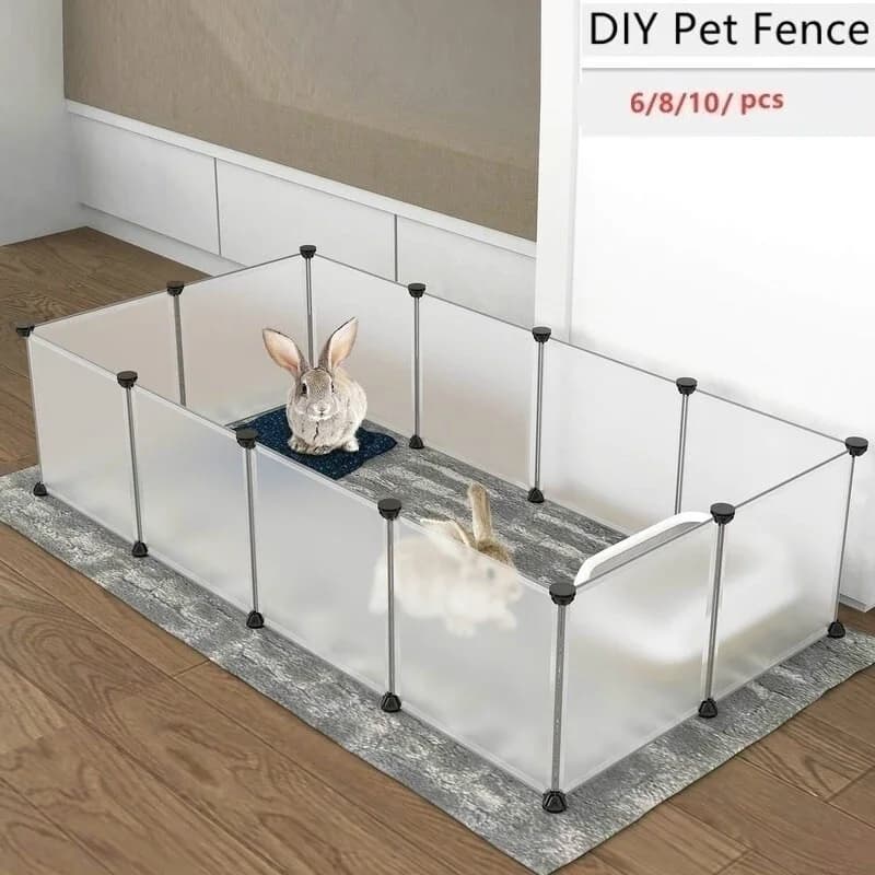 Foldable Pet Playpen Fence Freely Combinable