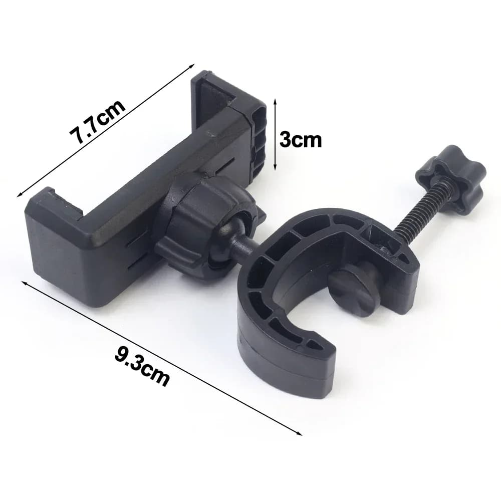 Tripod Phone Bracket Universal Clip-on CellPhone Holder Webcast Fixed Clip Accessories for iPhone Samsung Xiaomi