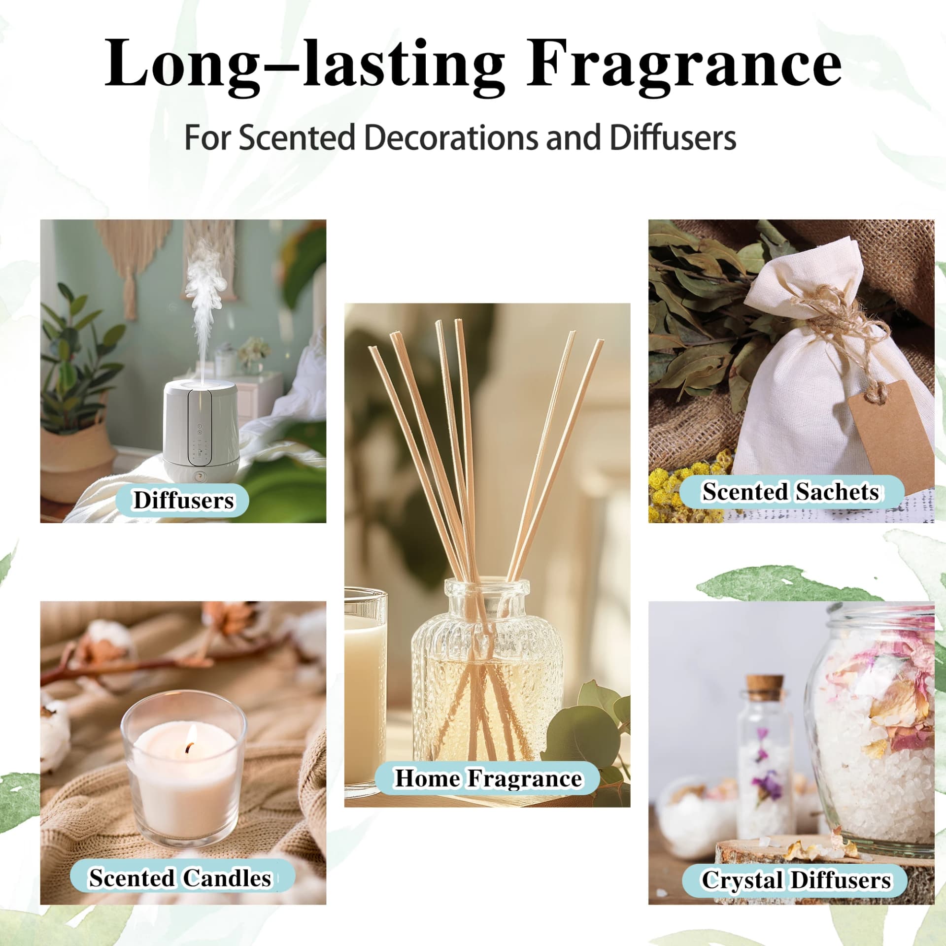 Fragrance Oil Variety Set for Diffusers