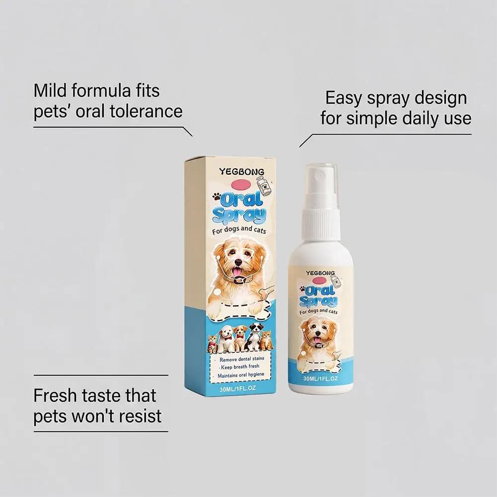 Pet Oral Spray for Dogs and Cats