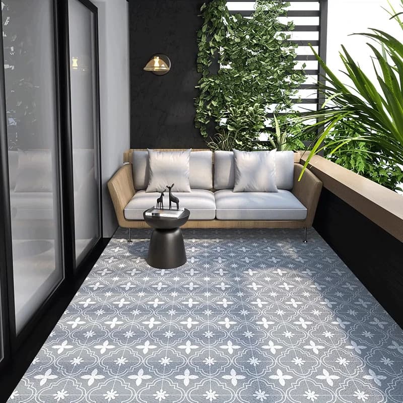 PVC Outdoor Balcony and Kitchen Rug