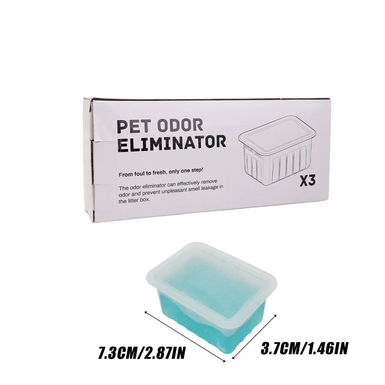 Cat Litter Box Odor Eliminator Gel