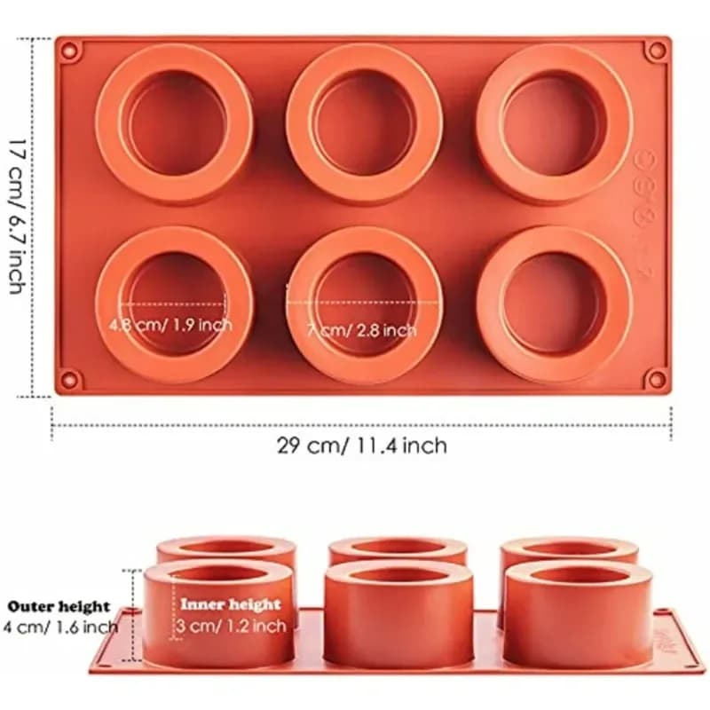 Silicone Round Cake Mold Baking Pan
