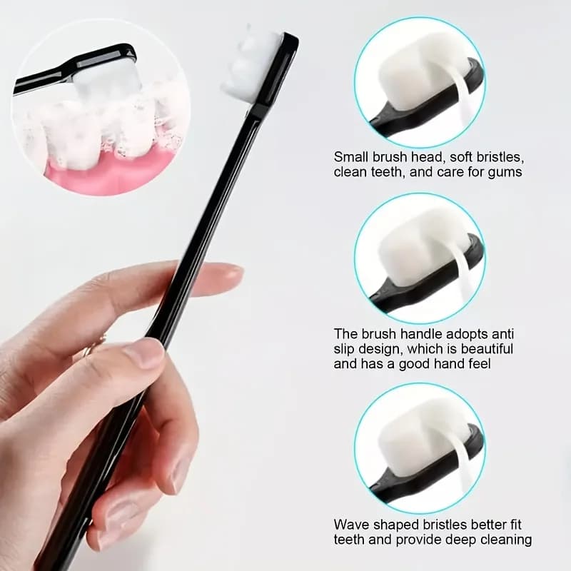 Soft Bristle Manual Toothbrush 3-Pack