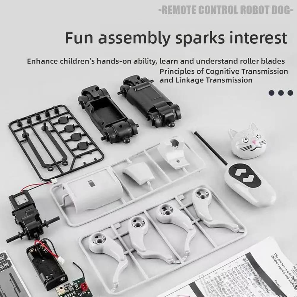 DIY Mechanical Dog Robot Assembly Toy