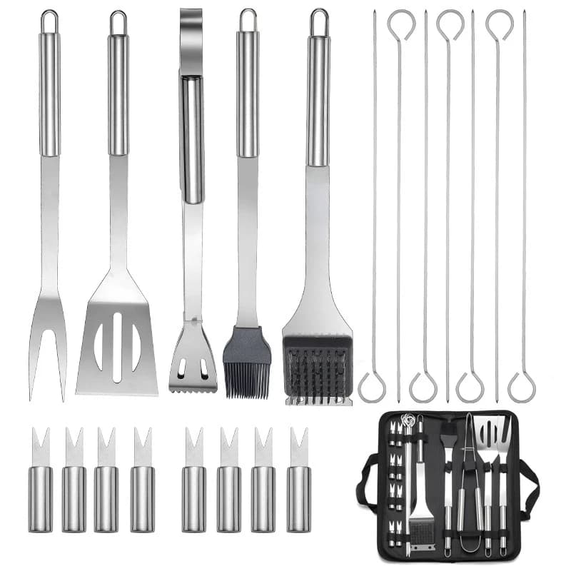 BBQ Grill Tools Set Stainless Steel