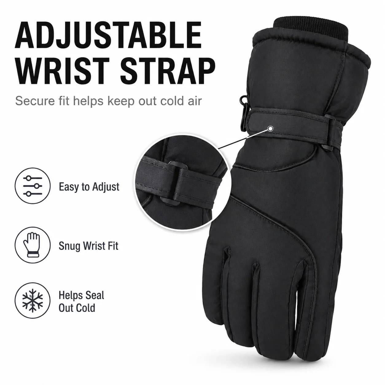 Waterproof Thermal Ski Gloves