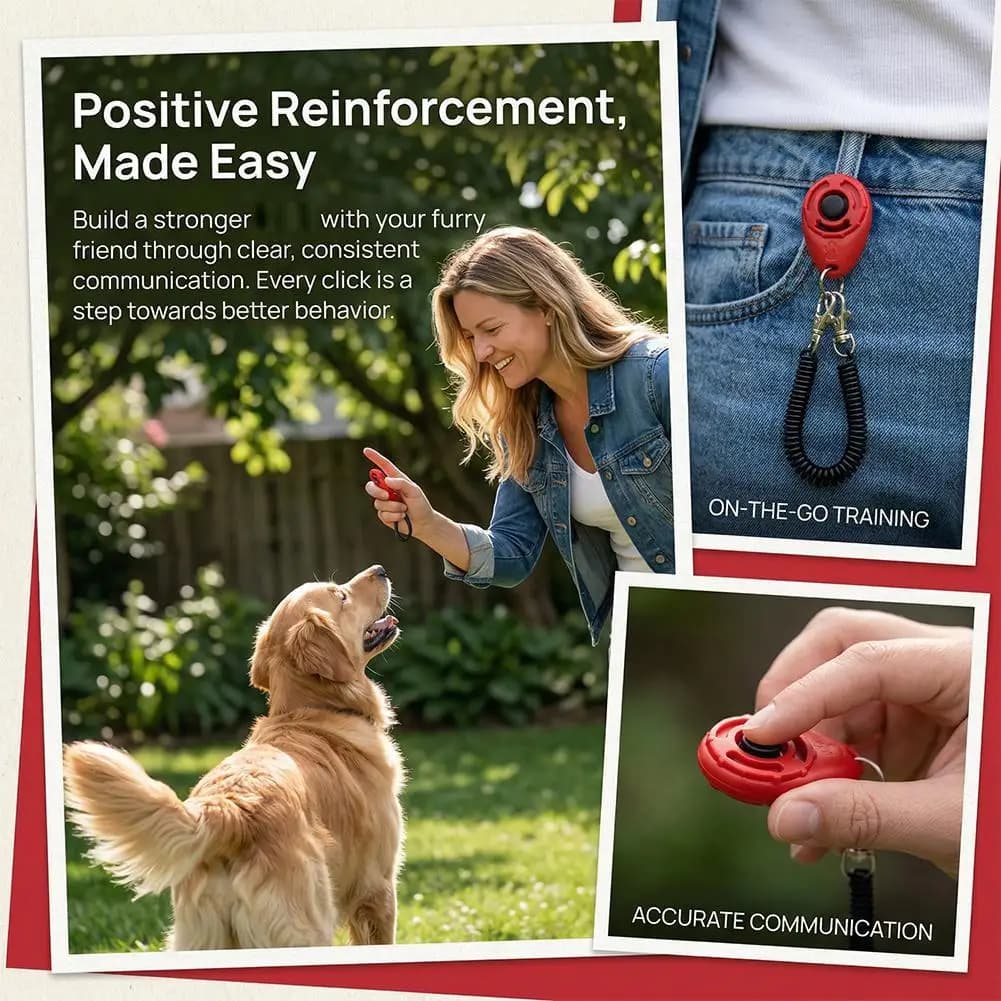 Interactive Sound Training Clicker for Pets