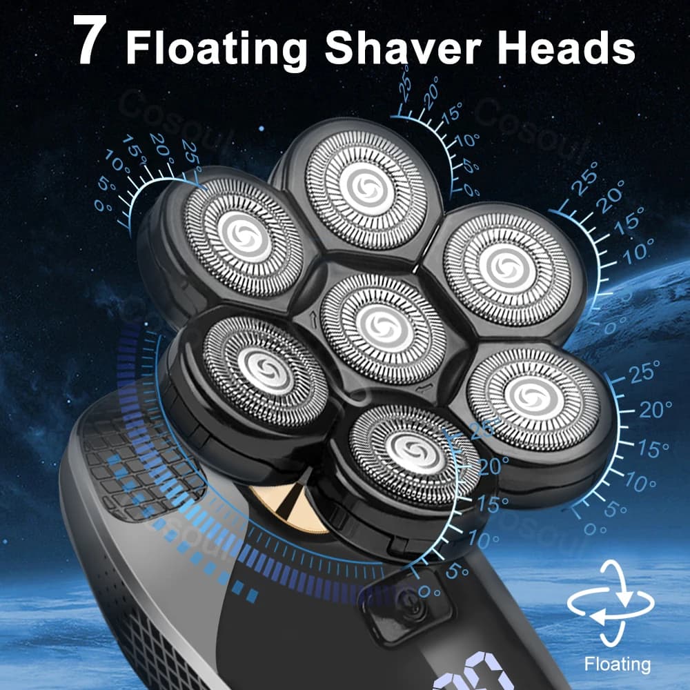 5-in-1 Electric Head and Beard Shaver