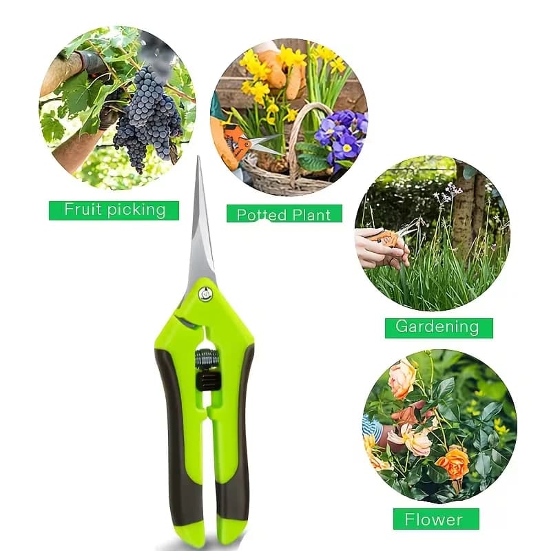 Precision Pruning Shears for Garden and Bonsai