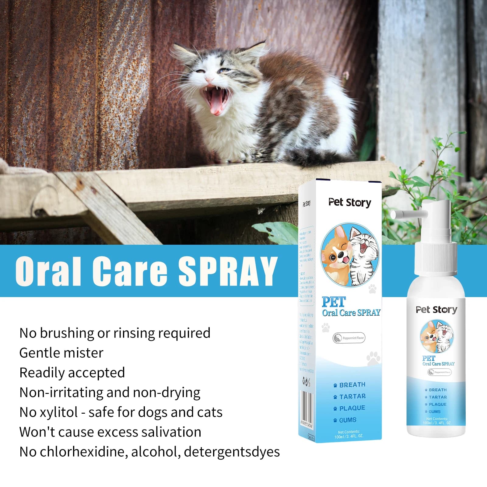 Eco-Friendly Pet Deodorizing Spray