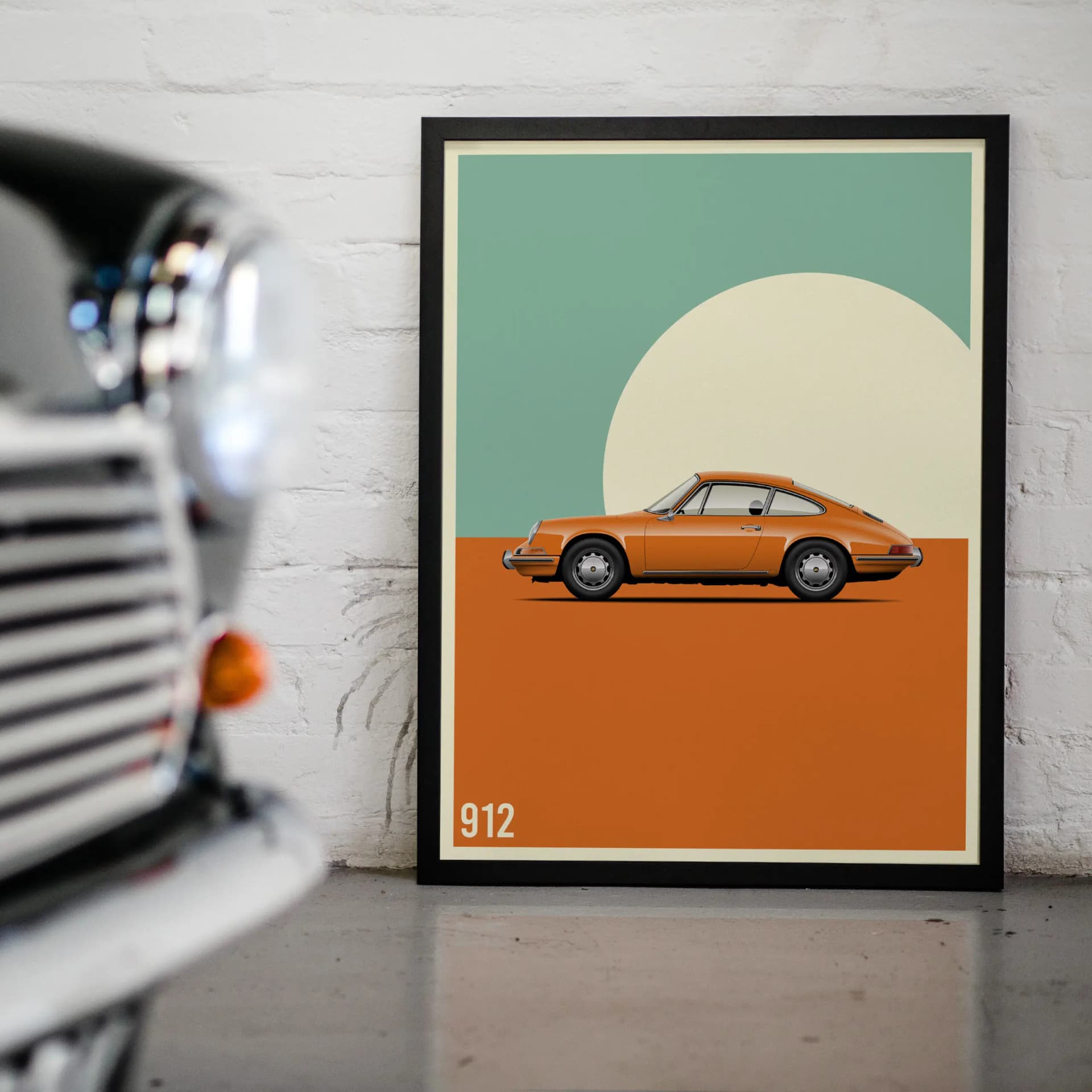Wall Art Canvas for Home Decoration Cartoon Poster for Living Room Racing Car Picture Painting Vintage Interior Artwork Mural