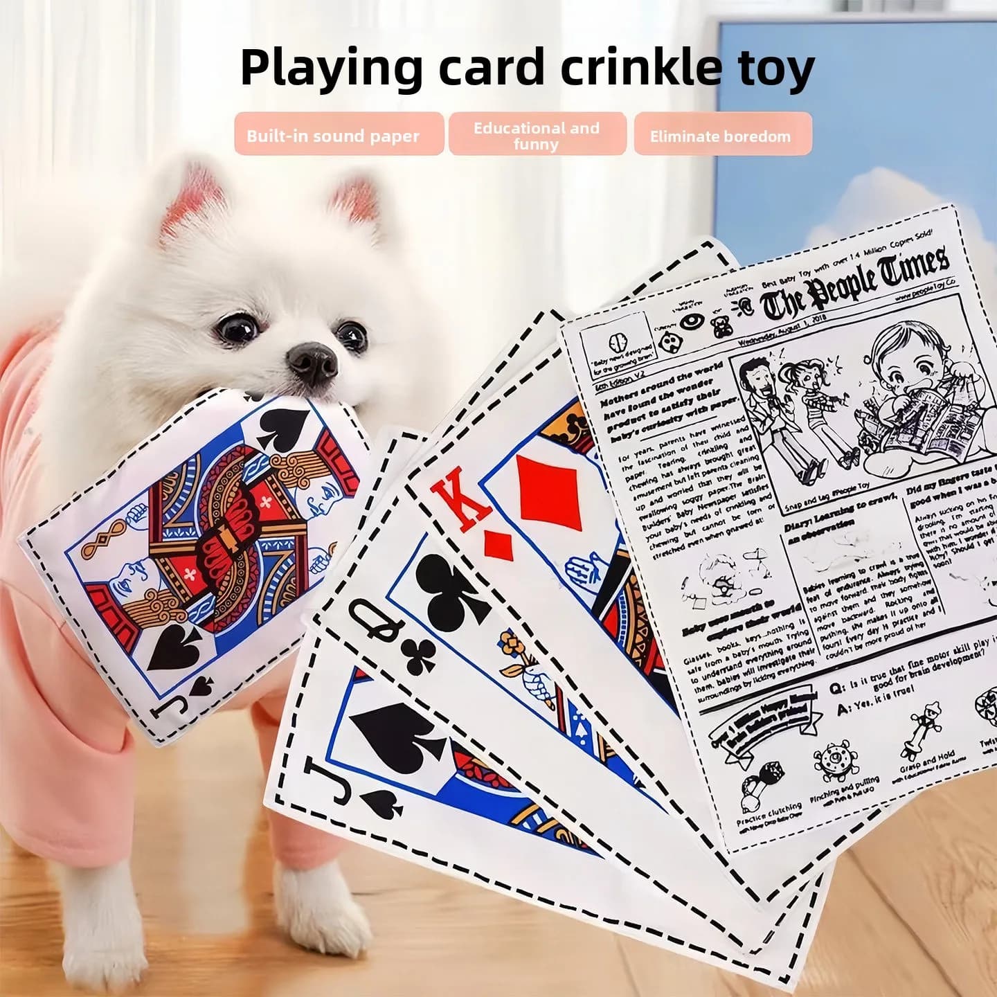 Dog Chew Toys Set for Small Medium Pets
