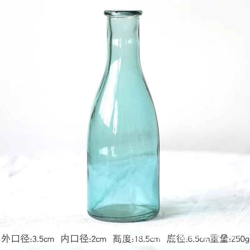 Glass Flower Vase for Table Decor
