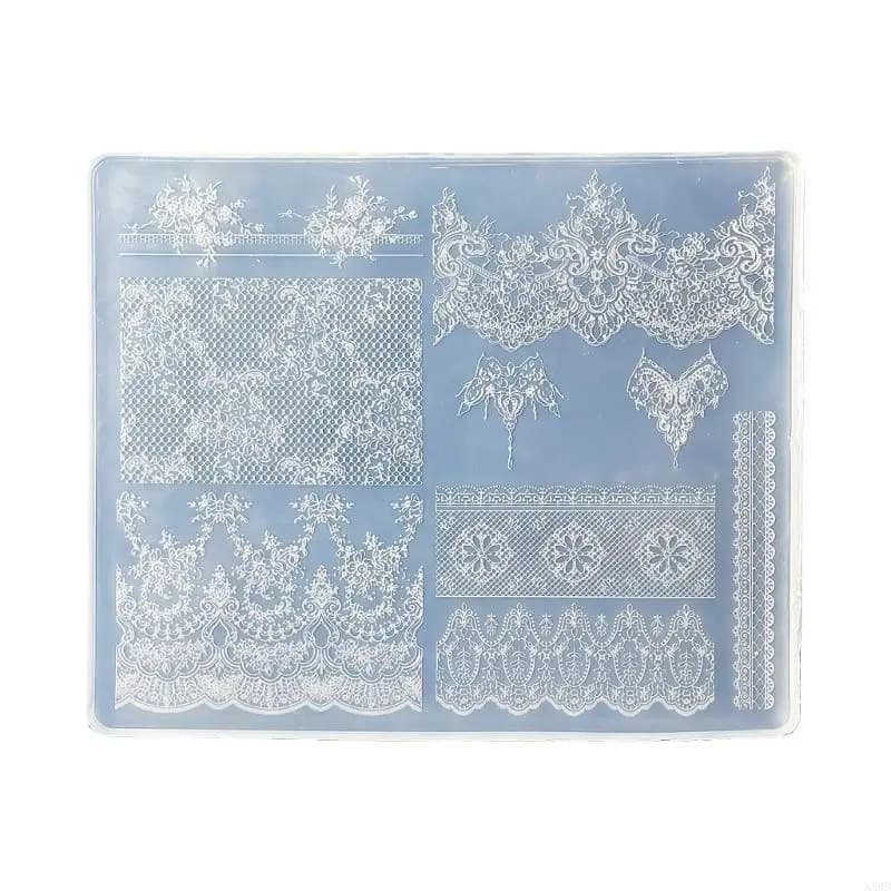 Innovative Silicone Art Mold For Beautiful 3D Lace Creations Ensuring Smooth Release And Reusable Nature Enhancing