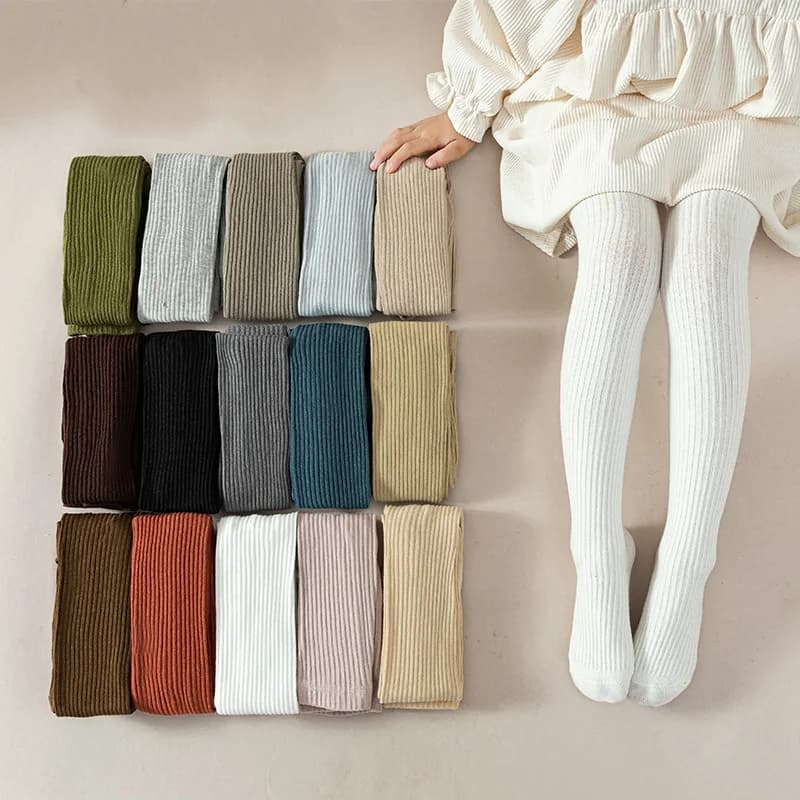 Cotton Tights for Kids Ages 1-9