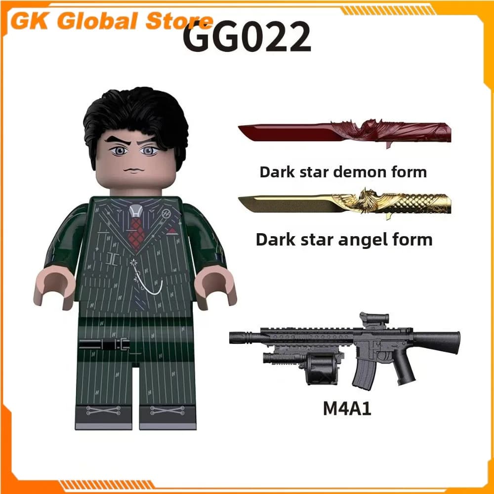 Delta Force Game Figure Hudson Delta Peripheral Model Assembling Building Blocks Desktop Decoration Ornaments Birthday Gift Toys