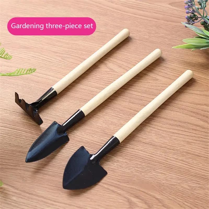 Three-Piece Mini Garden Tool Set