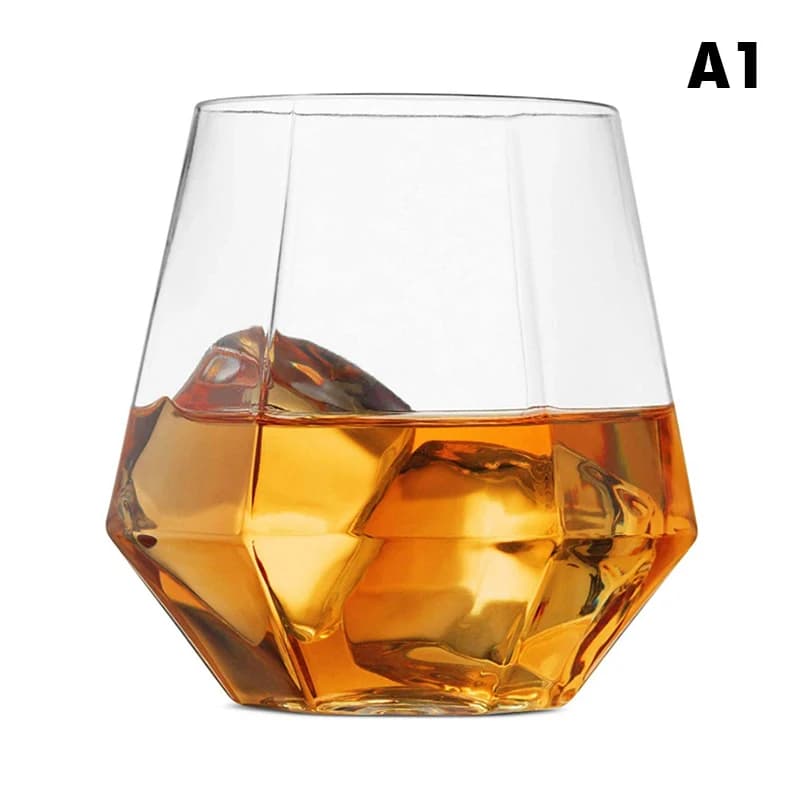 360ml Plastic Wine Glasses