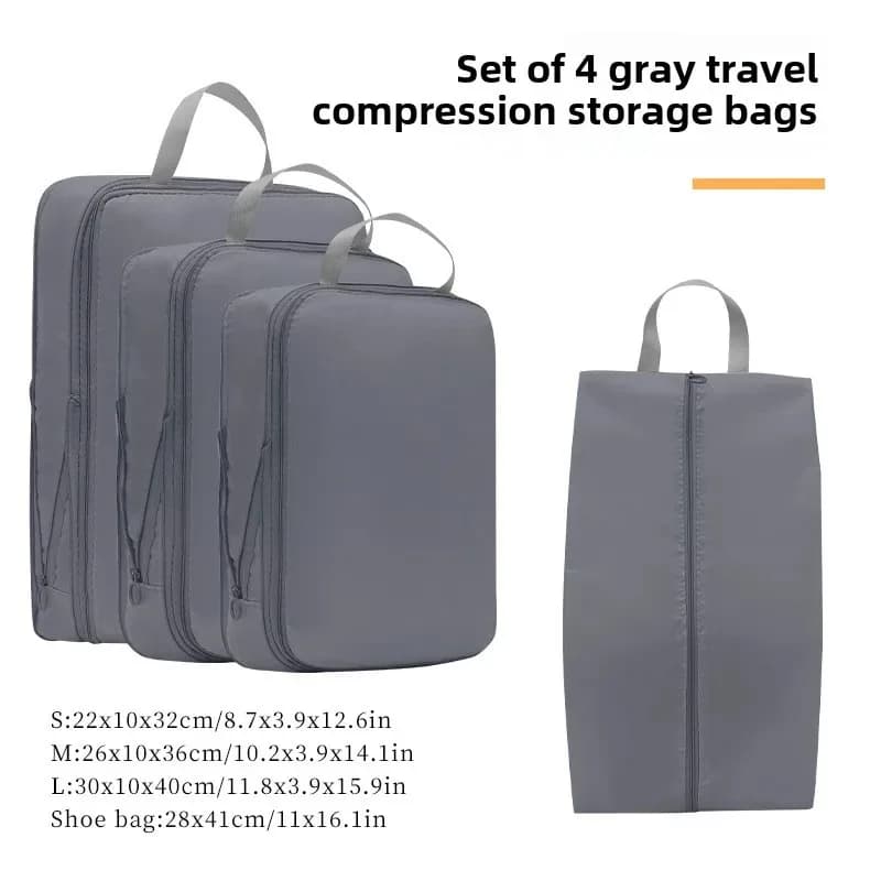 Travel Storage Bag Organizer Set